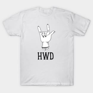 HWD - Funky Design, Rock and Roll T-Shirt